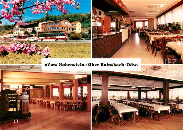 Reichelsheim Odenwald Gasthaus-Cafe Zum Hohenstein Teilansichten