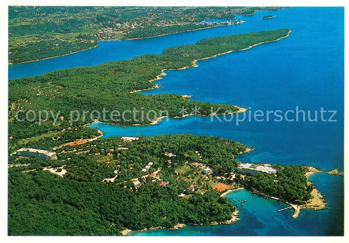 Otok Rab Fliegeraufnahme Suha Punta