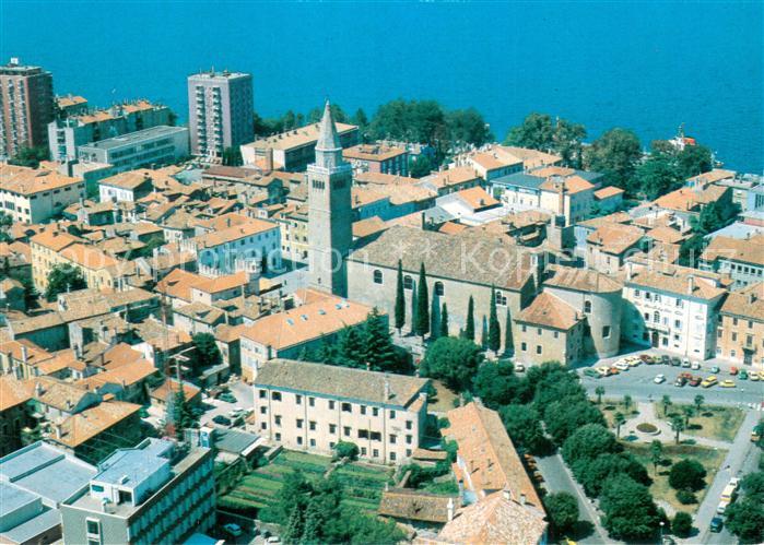 Capodistria Fliegeraufnahme Teilansicht
