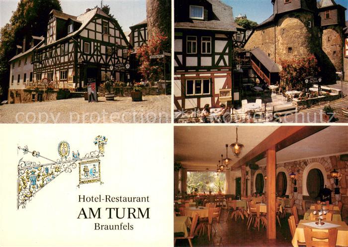 Braunfels Hotel Restaurant am Turm Fachwerkhaus