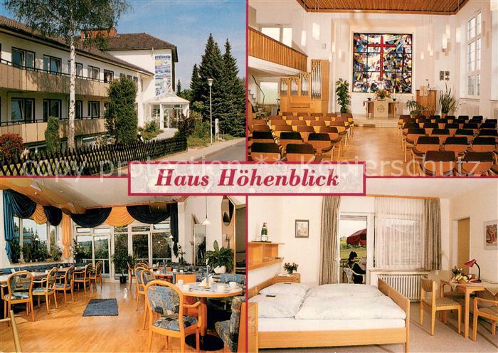 Braunfels Freizeit- und Tagungsstaette Haus Hoehenblick Fremdenzimmer Kapelle