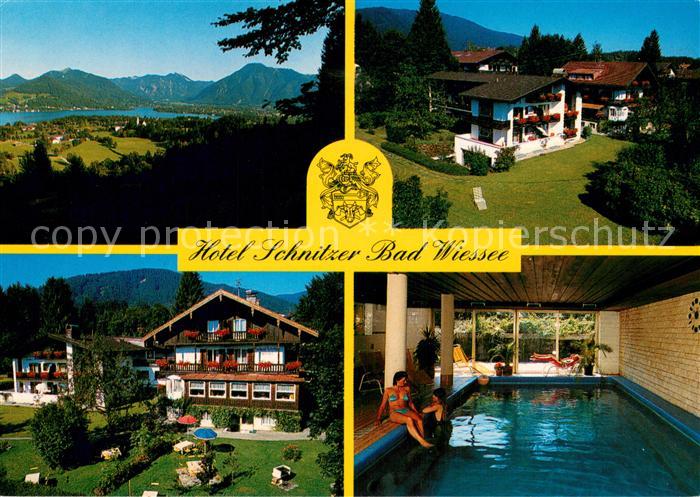 Bad Wiessee Hotel Schnitzer Hallenbad Panorama Tegernsee Alpen