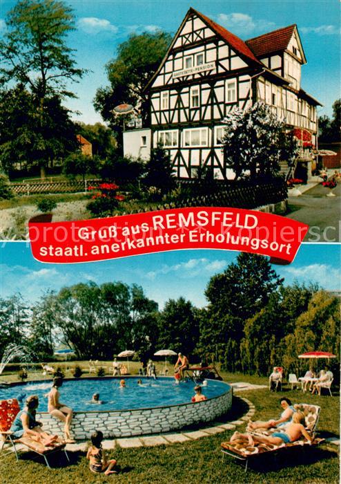 Remsfeld Pension Hoefer Fachwerkhaus Swimming Pool