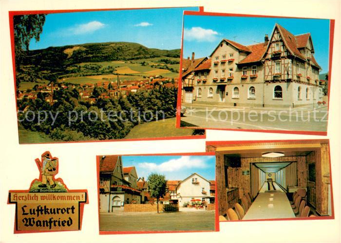 Wanfried Hotel Pension Wanfrieder Hof Panorama Luftkurort