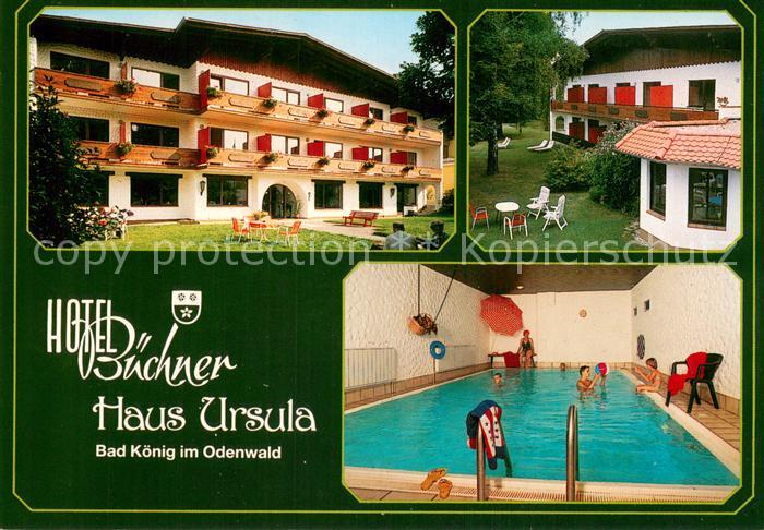 Bad Koenig Odenwald Hotel Buechner Haus Ursula Hallenbad