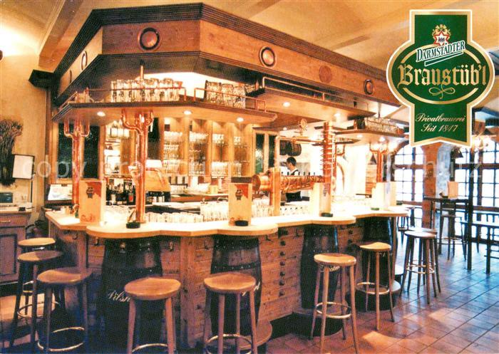 Darmstadt Braustuebl der Darmstaedter Privatbrauerei Bar