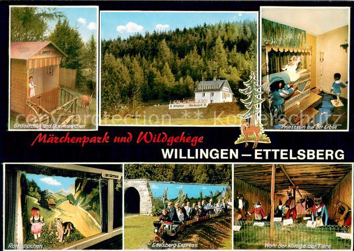 Willingen Sauerland Maerchenpark und Wildgehege am Ettelsberg