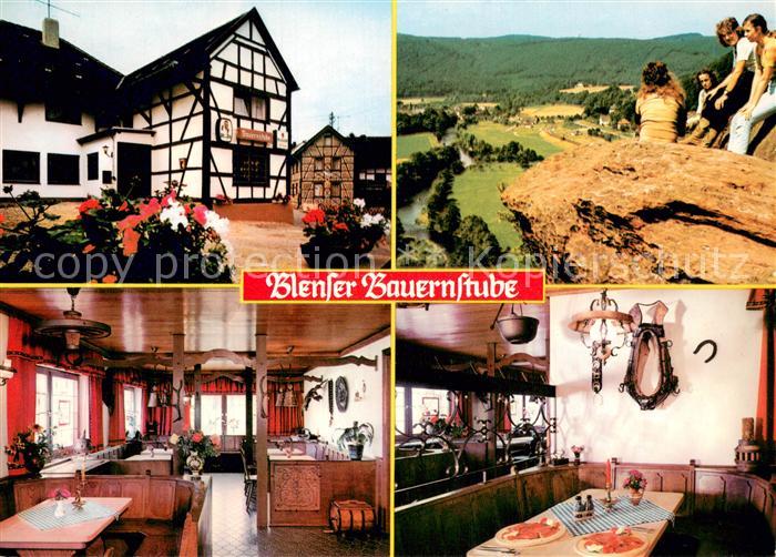 Blens Blenser Bauernstube Gaststaette Pension Landschaftspanorama Felsen