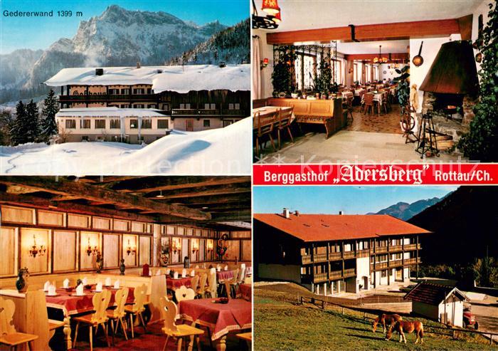Rottau Chiemgau Berggasthof Adersberg Restaurant Kamin Pferdekoppel Alpen