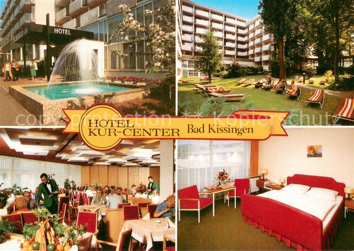 Bad Kissingen Hotel Kur Center Restaurant Fremdenzimmer Liegewiese