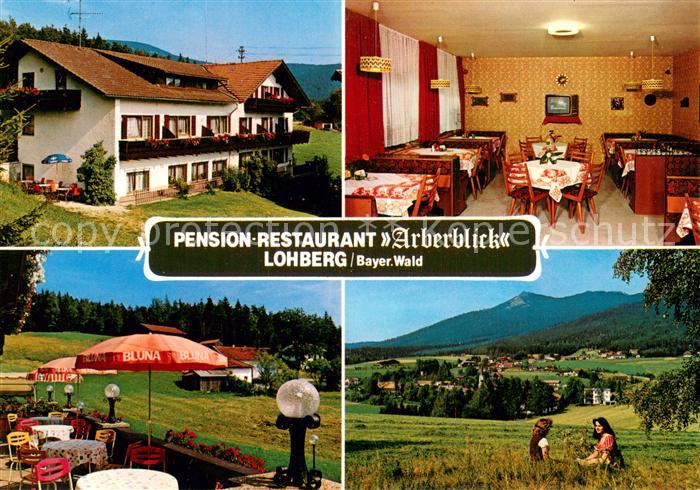 Lohberg Lam Pension Restaurant Arberblick Landschaft Bayerischer Wald