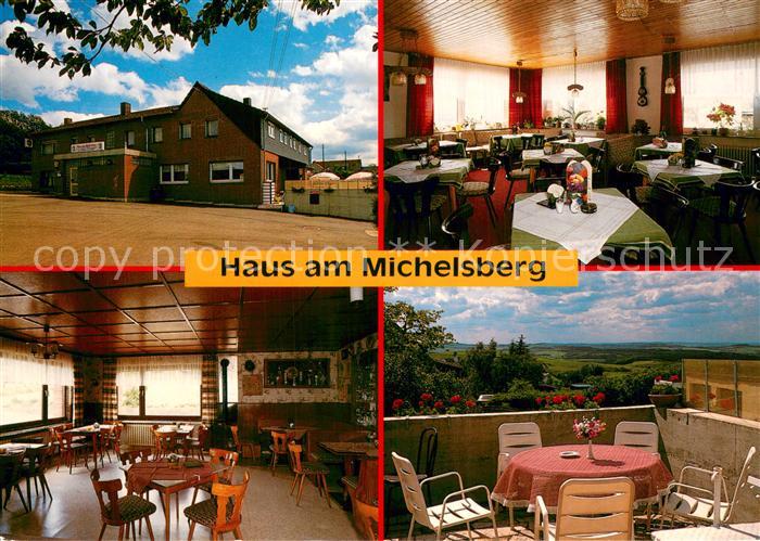 Mahlberg Bad Muenstereifel Haus am Michelsberg Restaurant Terrasse