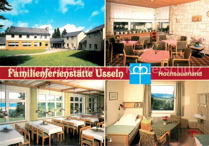 Usseln Familienferienstaette Gastraum Fremdenzimmer