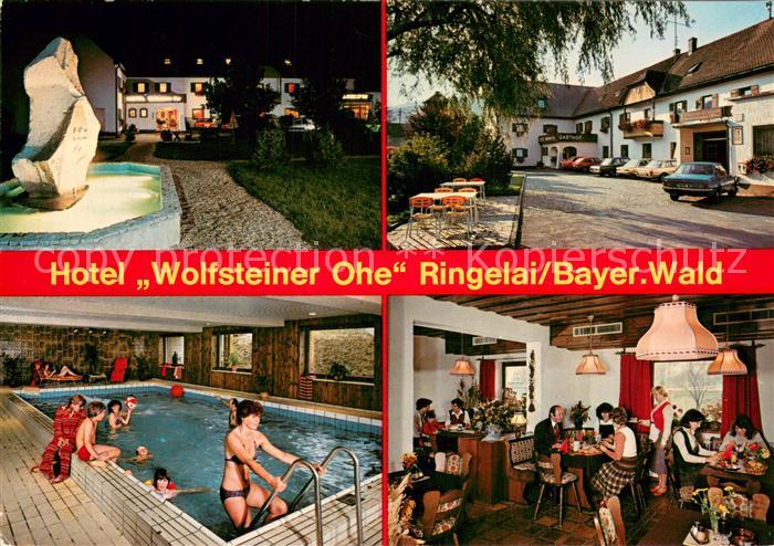 Ringelai Hotel Wolfsteiner Ohe Restaurant Hallenbad