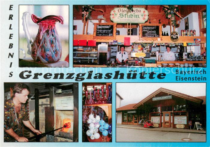 Bayerisch Eisenstein Grenzglashuette Gaststaette Glasbrennerei