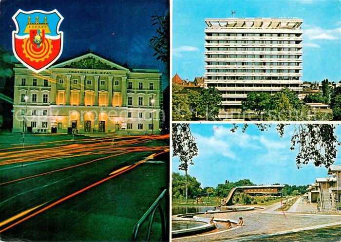 Arad Stema municipiului Teatrul de Stat Hotel Astoria Strandul