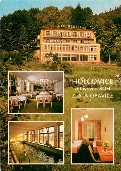 Holcovice Zotavovna ROH Zlata Opavice Hotel Restaurant Hallenbad