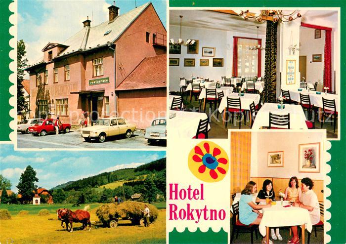 Rokytno Hotel Rokytno Restaurant Landwirtschaft Feldarbeit