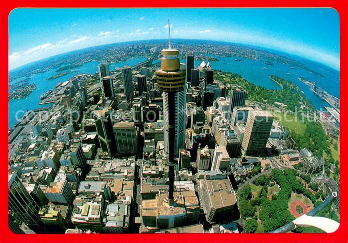 Sydney New South Wales Birds eye view Fisheye Objektiv
