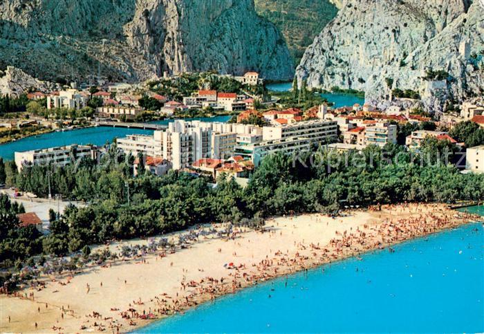 Omis Kuestenort Hotels Strand