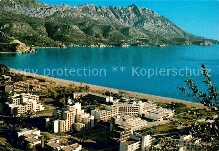 Becici Montenegro Panorama Hotels Strand Kueste