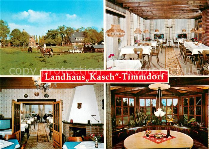 Timmdorf Landhaus Kasch Restaurant Reitstall