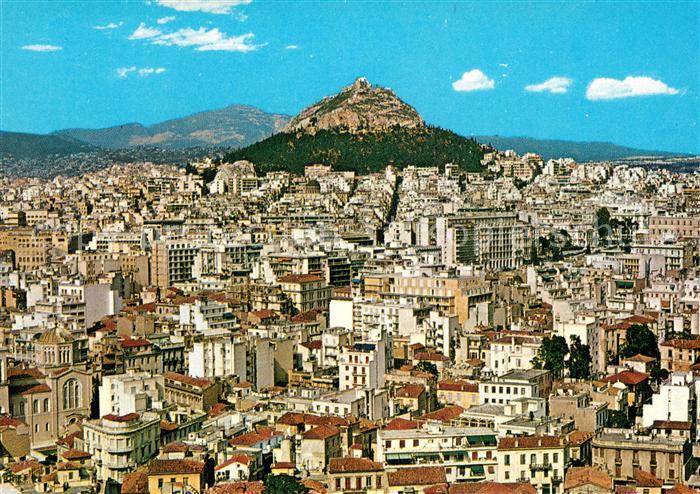 Athen Griechenland Stadtpanorama