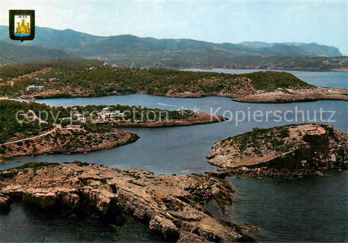Ibiza Islas Baleares Isla Blanca vista aérea