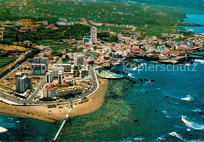 Puerto de la Cruz Vista aérea