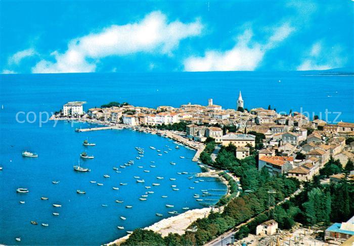 Porec Panorama Kuestenort Hafen