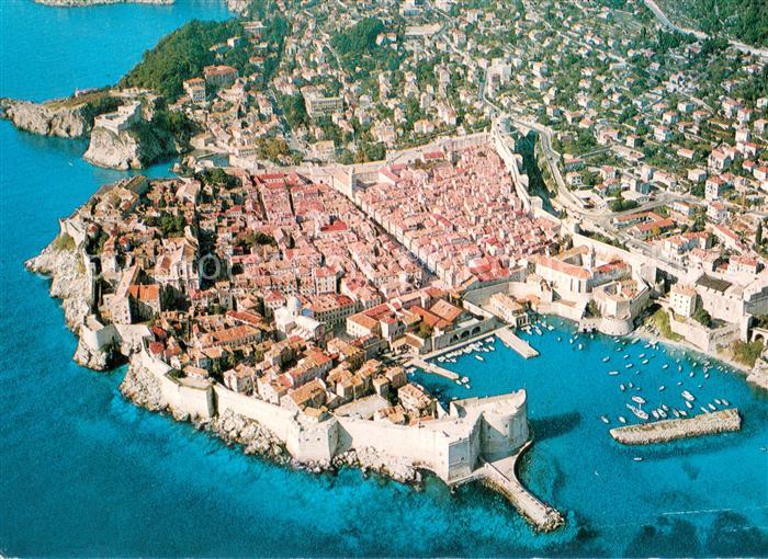 Dubrovnik Ragusa Altstadt Festung Hafen