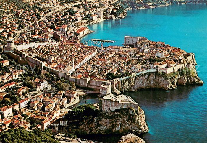 Dubrovnik Ragusa Altstadt Festung Hafen Kueste