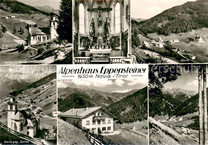Navis Alpenhaus Eppensteiner Kirche Altar Landschaftspanorama Alpen