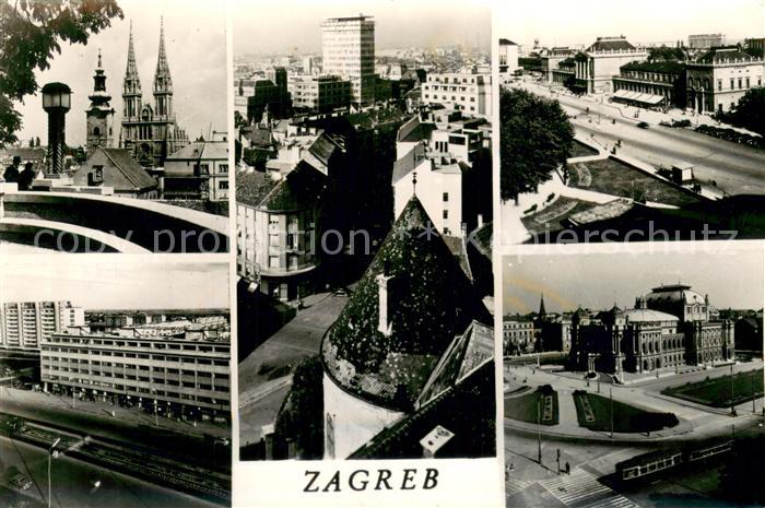 Zagreb Stadtansichten
