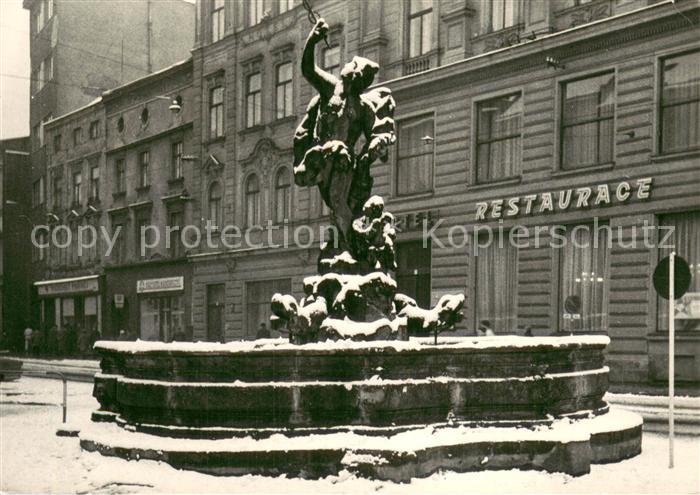 Olomouc Olmuetz CZ Brunnen Hotel Restaurant
