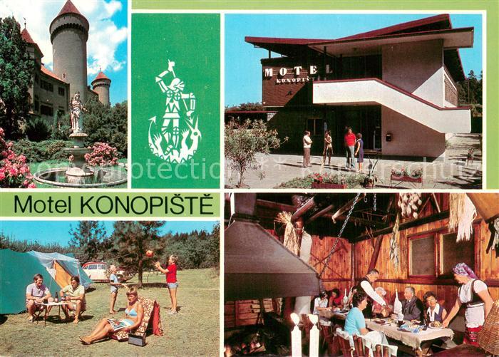 Konopiste CZ Motel Konopiste Schloss Restaurant Campingplatz