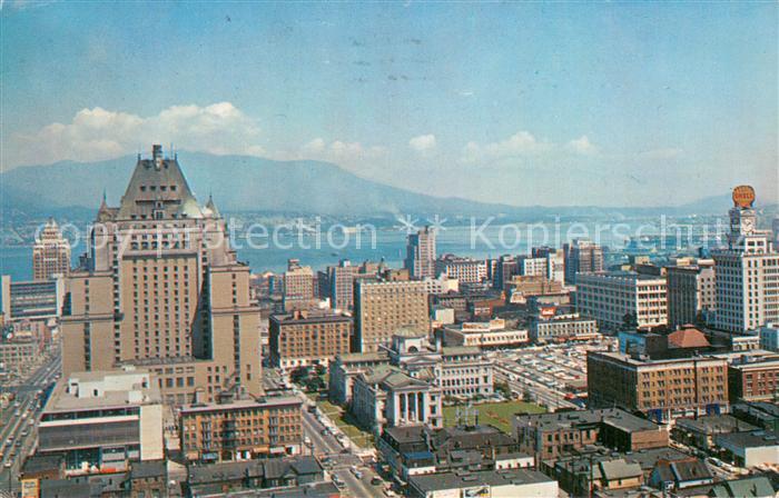 Vancouver BC Canada Downtown Court House Square Vancouver-Harbour North-Vancouve