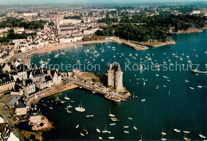 Saint-Servan Ille-et-Vilaine Fliegeraufnahme Hafen Panorama