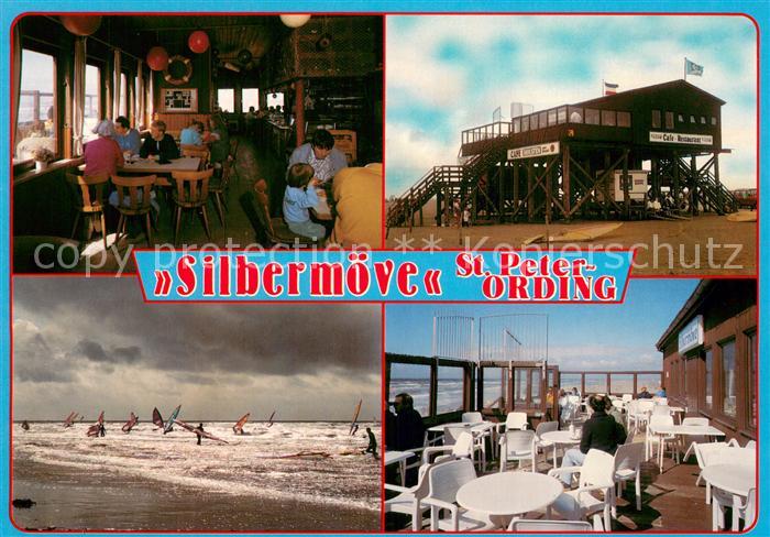 St Peter-Ording Restaurant-Cafe Silbermoewe Strand