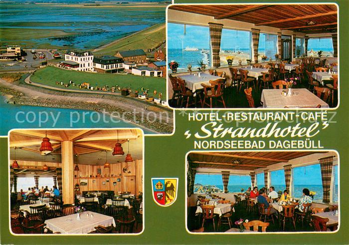 Dagebuell Restaurant-Hotel-Cafe Strandhotel Luftaufnahme