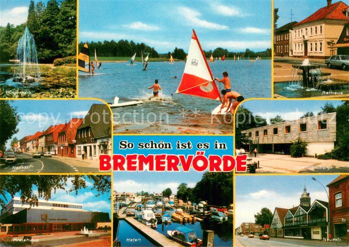 Bremervoerde Rathaus Hafen Buergerpark Neuestrasse