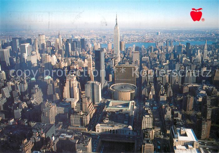 New York City Fliegeraufnahme Manhatten Skyline