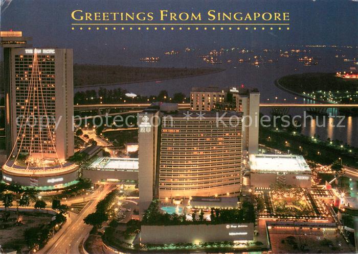Singapore Marina City and Waterfront