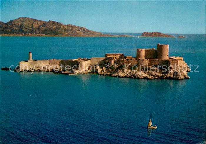 Marseille 13 Fliegeraufnahme Le Chateau d If