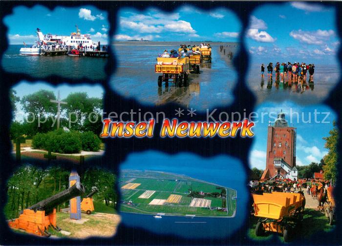 Insel Neuwerk Teilansichten