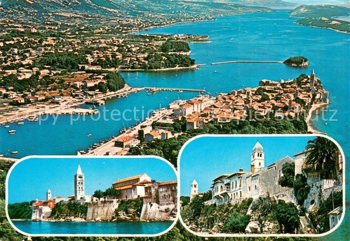 Rab Croatia Fliegeraufnahme