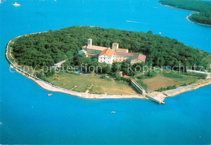 Kosljun Otok Croatia Fliegeraufnahme