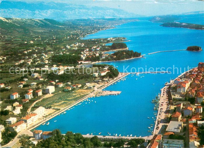Rab Croatia Fliegeraufnahme Panorama