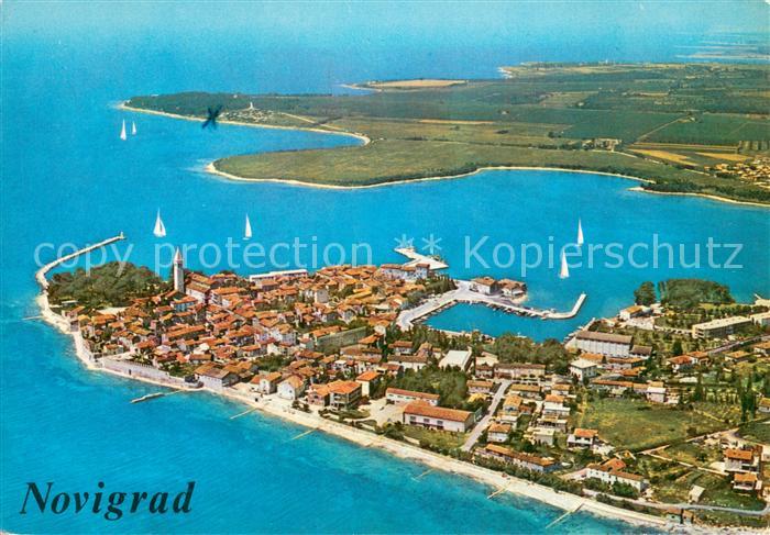 Novigrad Croatia Fliegeraufnahme