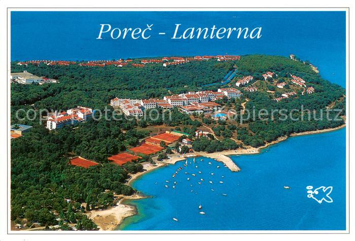 Porec Fliegeraufnahme Lanterna